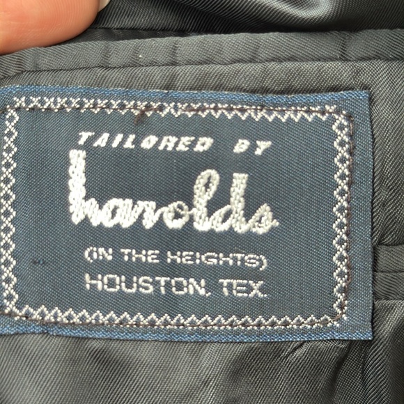 Burberry’s vintage wool blazer, navy blue, size 46 - Picture 6 of 9